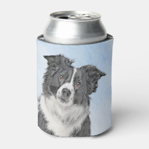 Rafraîchisseur Pour Canette Peinture de collie frontalière - Belle art origin