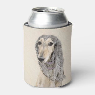 Rafraîchisseur Pour Canette Peinture de Saluki (Faune) - Cute Original Chien A