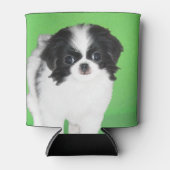 Rafraîchisseur Pour Canette Peinture japonaise de chiot - Art original de chie (Devant)