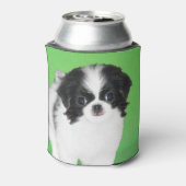 Rafraîchisseur Pour Canette Peinture japonaise de chiot - Art original de chie (Can Dos)