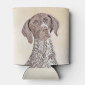 Rafraîchisseur Pour Canette Peinture pointeur germanique - Art original (Dos)