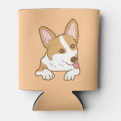 Rafraîchisseur Pour Canette Pembroke Welsh Corgi mignon et souriant (Devant)