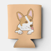 Rafraîchisseur Pour Canette Pembroke Welsh Corgi mignon et souriant (Dos)