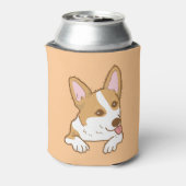 Rafraîchisseur Pour Canette Pembroke Welsh Corgi mignon et souriant (Can Dos)