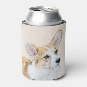 Rafraîchisseur Pour Canette Pembroke Welsh Corgi Peinture - Chien d'art origin