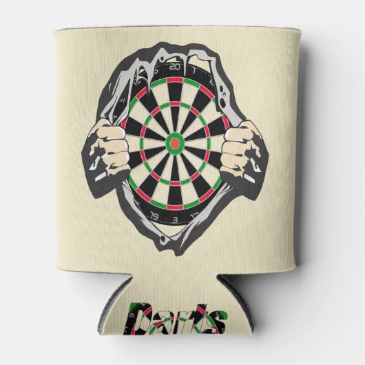 Rafraîchisseur Pour Canette Percée vers le Bullseye - Ultimate Dartboard (Devant)