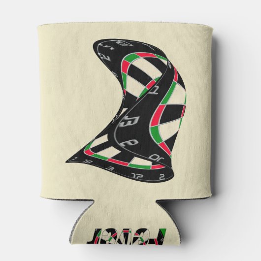 Rafraîchisseur Pour Canette Percée vers le Bullseye - Ultimate Dartboard (Dos)