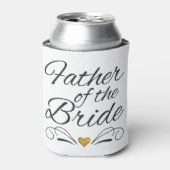 Rafraîchisseur Pour Canette Père De La Mariée - Coeur D'Or (Can devant)