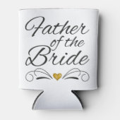 Rafraîchisseur Pour Canette Père De La Mariée - Coeur D'Or (Devant)