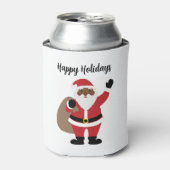 Rafraîchisseur Pour Canette Père Noël afro-américaine (Can devant)