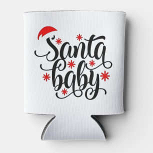 Rafraîchisseur Pour Canette Père Noël Grossesse bébé Faire-part Noël Père Noël