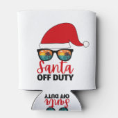 Rafraîchisseur Pour Canette Père Noël Off Duty Noël En Juillet (Dos)