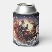 Rafraîchisseur Pour Canette Père Noël/Reindeer steampunk Noël/hiver (Can Dos)