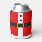 Rafraîchisseur Pour Canette Père Noël Suit Parties scintillant Belt Noël Festi (Can devant)