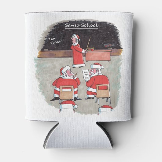 Rafraîchisseur Pour Canette Père Noël Test peut refroidir (Devant)