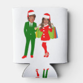 Rafraîchisseur Pour Canette père Noël trump melania (Dos)