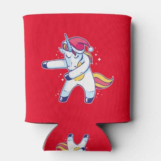 Rafraîchisseur Pour Canette Père Noël Unicorn (Dos)