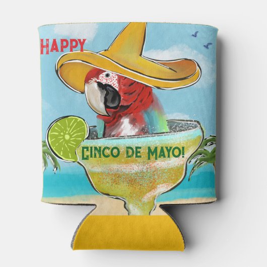 Rafraîchisseur Pour Canette Perroquet (Dos)