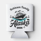Rafraîchisseur Pour Canette Personalized Alaska Cruise (Dos)