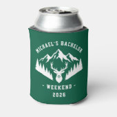 Rafraîchisseur Pour Canette Personalized Bachelor Weekend Mountain (Can Dos)