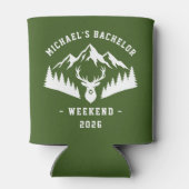 Rafraîchisseur Pour Canette Personalized Bachelor Weekend Mountain (Dos)