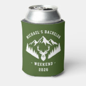 Rafraîchisseur Pour Canette Personalized Bachelor Weekend Mountain (Can Dos)