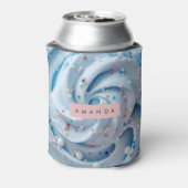 Rafraîchisseur Pour Canette Personalized Blue Whipped Frosting Sprinkle (Can Dos)