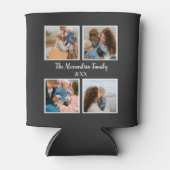 Rafraîchisseur Pour Canette Personalized family 4 photo collage template (Devant)