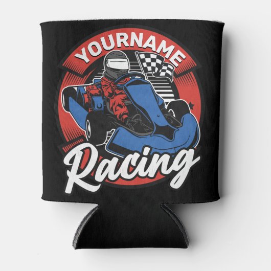 Rafraîchisseur Pour Canette Personalized Go Kart (Devant)