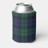 Rafraîchisseur Pour Canette Personalized Green Plaid Checkered Rustic Tartan (Can Dos)