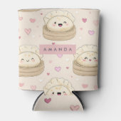 Rafraîchisseur Pour Canette Personalized Kawaii Pastel Dumpling Pattern (Devant)