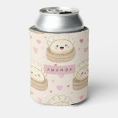 Rafraîchisseur Pour Canette Personalized Kawaii Pastel Dumpling Pattern (Can Dos)