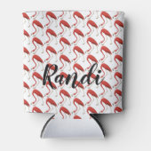 Rafraîchisseur Pour Canette Personalized Pink Flamingo Can Cooler (Devant)