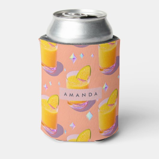 Rafraîchisseur Pour Canette Personalized Tropical Mango Smoothie Style (Can Dos)