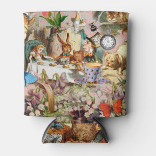 Rafraîchisseur Pour Canette Personnages de la fête du thé Alice in Wonderland