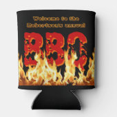 Rafraîchisseur Pour Canette (Personnalisable) BBQ peut refroidir (Dos)