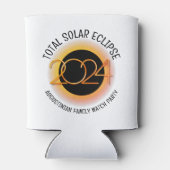 Rafraîchisseur Pour Canette Personnalisé 2024 TOTAL SOLAR ECLIPSE (Dos)