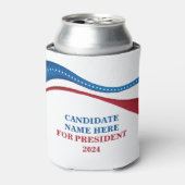 Rafraîchisseur Pour Canette Personnalisé Ajouter votre propre candidat à la pr (Can devant)