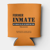 Rafraîchisseur Pour Canette Personnalisé Ancien INMATE Christian (Devant)