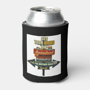 RAFRAÎCHISSEUR  POUR CANETTE PERSONNALISÉ "CAN COOLER" ***ROUTE 66***