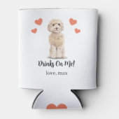 Rafraîchisseur Pour Canette Personnalisé Cockapoo Pet Mariage Peut Se Rafraîch (Devant)