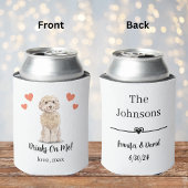 Rafraîchisseur Pour Canette Personnalisé Cockapoo Pet Mariage Peut Se Rafraîch