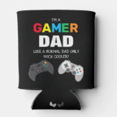 Rafraîchisseur Pour Canette Personnalisé Funny coloré 'GAMER' DAD (Dos)