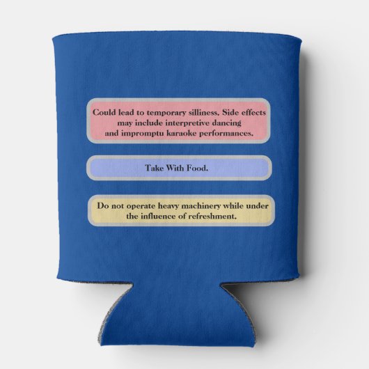 Rafraîchisseur Pour Canette Personnalisé Funny peut refroidir (Dos)