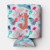 Rafraîchisseur Pour Canette Personnalisé. Hawaï tropical. (Dos)