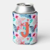 Rafraîchisseur Pour Canette Personnalisé. Hawaï tropical. (Can Dos)