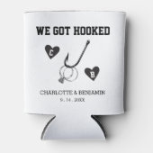 Rafraîchisseur Pour Canette Personnalisé Noir & Blanc Nous Nous Sommes Actionn (Devant)