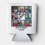 Rafraîchisseur Pour Canette Personnalisé papa de l'étudiant principal 8 Photo  (Devant)