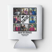 Rafraîchisseur Pour Canette Personnalisé papa de l'étudiant principal 8 Photo  (Dos)