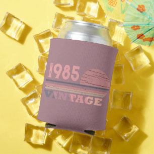 Rafraîchisseur Pour Canette Personnalisé quarante fête vintage de 40e annivers